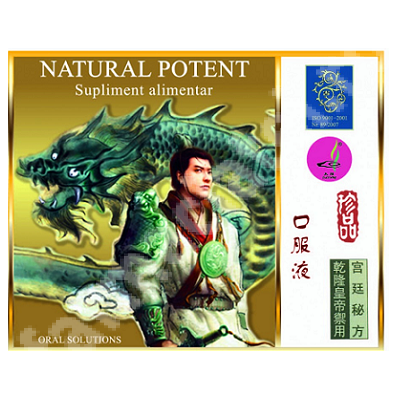 Natural Potent, 4 fiole, China