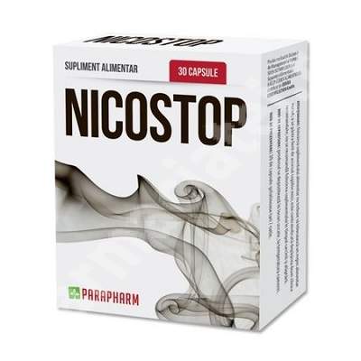 Nicostop, 30 capsule, Parapharm
