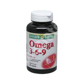 Omega 3-6-9, 30 capsule, Nature's Bounty
