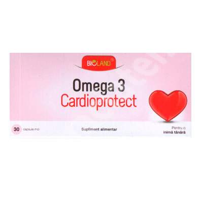 Omega 3 Cardioprotect Bioland, 30 capsule, Biofarm