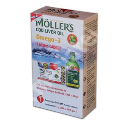 MÖLLER’S Forte Omega 3 with Cod Liver Oil – 30 capsule - Doctor MIT Shop