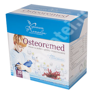 Osteoremed, 20 plicuri, Remedia