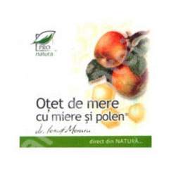 Otet de mere cu miere si polen, 30 comprimate, Pro Natura