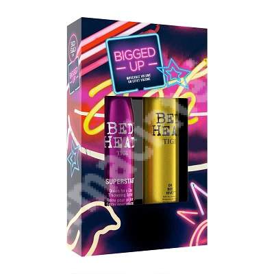 Pachet Bigged up on Spray Superstar Qween for a day, 320 ml + Sampon uscat Bed Head Styling Oh Bee Hive, 238 ml, Tigi