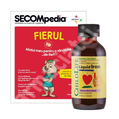 Pachet Liquid Iron Childlife Essentials, 118.5 ml, Secompedia