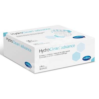 Pansament activat pentru terapia umeda HydroClean Advance, 4 cm (409762), 10 bucati, Hartmann