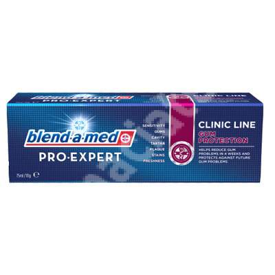 Pasta de dinti Clinic Line Gum protection Blend-a-med, 75 ml, P&G