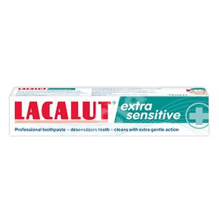 Pasta de dinti Lacalut extra sensitive, 75 ml, Theiss Naturwaren 