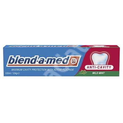 Pasta de dinti Mild Mint Anti-Cavity Blend-a-med, P&G