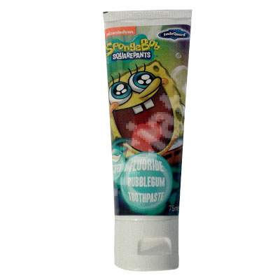 Pasta de dinti pentru copii Sponge Bob, 75 ml, Smile Guard