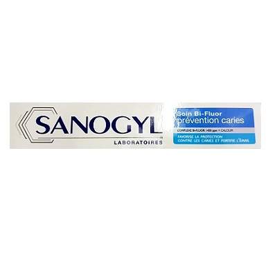 Pasta de dinti pentru prevenirea cariilor Bi-Fluor, 75 ml, Sanogyl