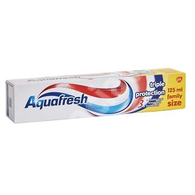 Pasta de dinti Triple Protection Aquafresh, 125 ml, Gsk