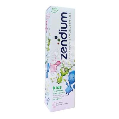 Pasta de dinti Zendium Kids 0-5 ani, 75 ml, Unilever