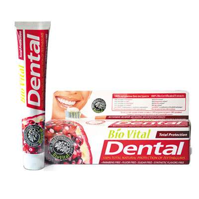 Pasta de dinti Bio Vital Total Protection, 70 ml, Dental 