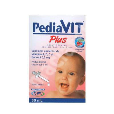 PediaVit Plus, 50 ml, Europharm
