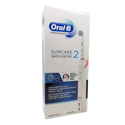 Periuta electrica pentru dinti sensibili Gumcare 2 D501.523.2, Oral-B