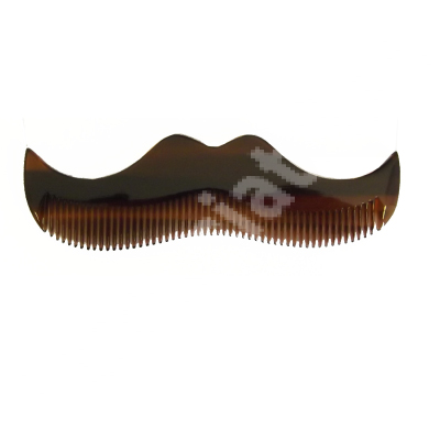 Pieptan pentru mustata Amber Moustache Comb, Morgan's