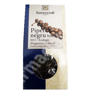 Piper negru boabe bio-ecologic, 35 g, Sonnentor