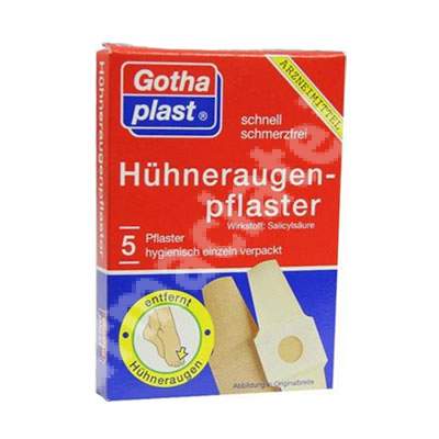 Plasturi pentru bataturi, 5 bucati, Gotha Plast 