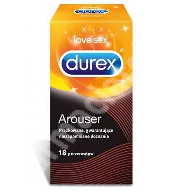 Prezervative Arouser, 18 bucati, Durex