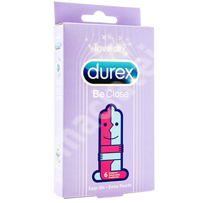 Prezervative Be Close, 4 bucati, Durex
