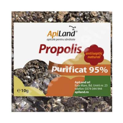 Propolis brut puritate 95%, 10 g, Apiland