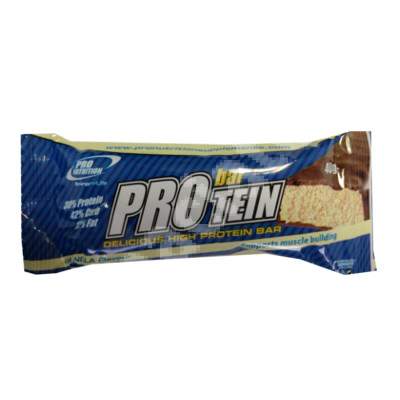 Protein Bar cu aroma de vanilie, 40 g, Pro Nutrition