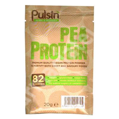 Pudra proteica izolata din mazare, 20 g, Pulsin