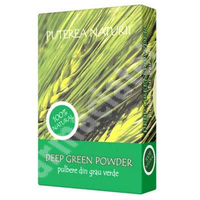 Pulbere din grau verde, 150 g, Puterea Naturii