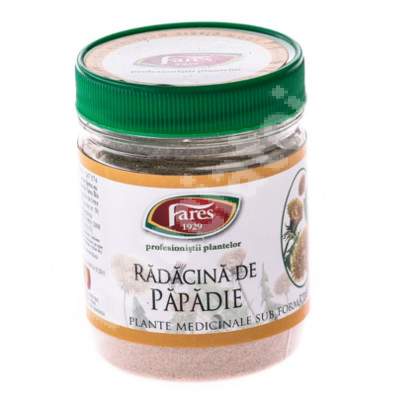 Radacina de papadie pulbere, 70 g, Fares