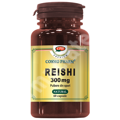 Reishi 300 mg, 60 capsule, Cosmopharm