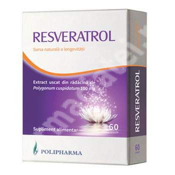 Resveratrol, 60 capsule, Polisano
