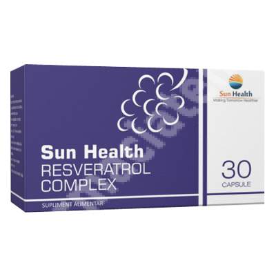 Resveratrol Complex Sun Health, 30 capsule, Sun Wave Pharma