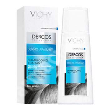 Sampon dermocalmant Dercos, 200 ml, Vichy