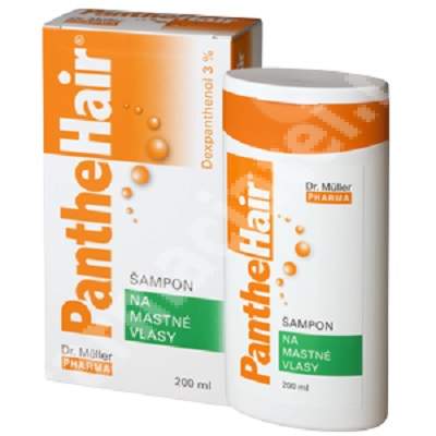 Sampon pentru par gras PanteHair, 200 ml, Dr. Muller Pharma