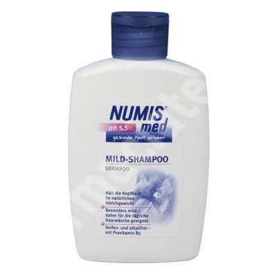Sampon dermatocosmetic cu PH 5.5 pentru scalp sensibil, 250 ml, NumisMed