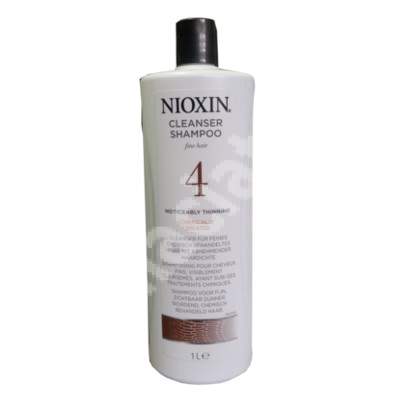 Sampon pentru par subtire tratat chimic System 4, 1 L, Nioxin