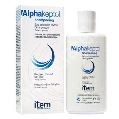 Sampon pentru stari peliculare severe Alphakeptol DS, 200 ml, Item Dermatologie