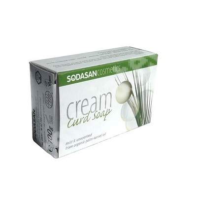 Sapun bio Cream Neutru, 100 g, Sodasan Cosmetics