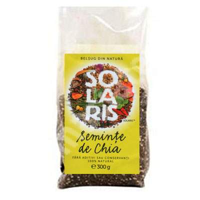 Seminte de Chia, 300 g, Solaris