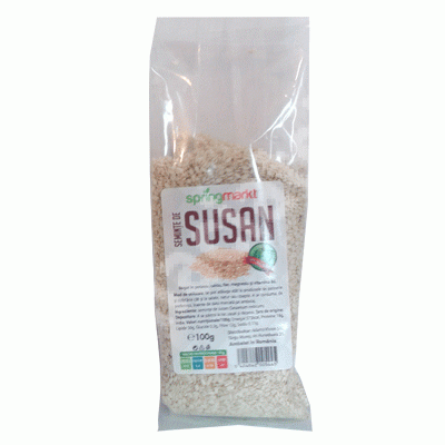 Seminte de susan, 100 g, Spring Markt