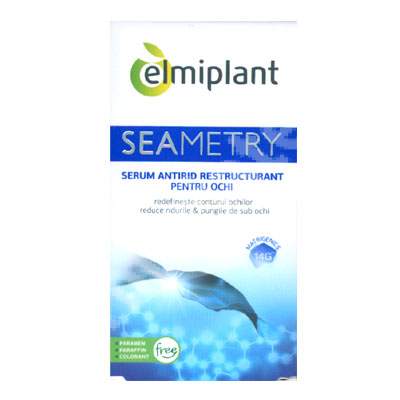 Ser antirid restructurant pentru ochi Seametry, 15 ml, Elmiplant