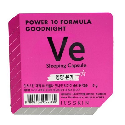 Ser de noapte pentru fata Ve Power 10 Formula Goodnight, 5 g, Its Skin