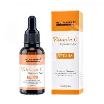 Serum cu Vitamina C si Acid Hialuronic, 30 ml, Neutriherbs