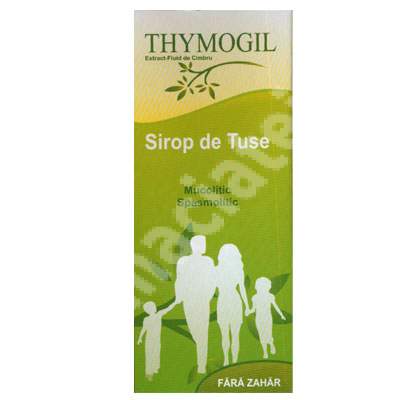 Sirop de tuse fara zahar - Thymogil, 200 ml, Farmex Company