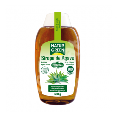 Sirop ecologic de agave prebiotic, 690 g, NaturGreen