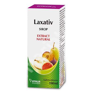 Sirop laxativ, 100 ml - Vitalia
