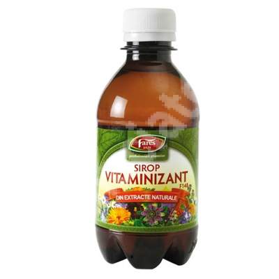 Sirop Vitaminizant, 250 ml, Fares