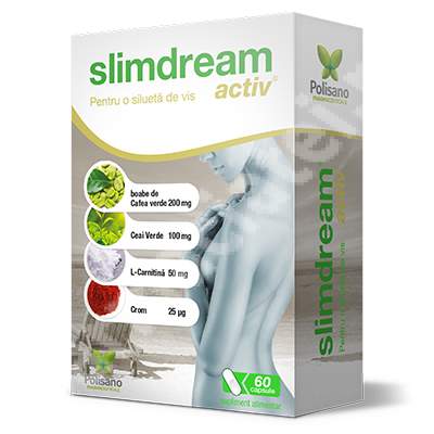 SlimDream Activ, 60 capsule, Polisano : Farmacia Tei online