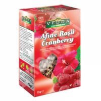 Ceai din fructe intregi cu afine rosii, 75 g, Vedda